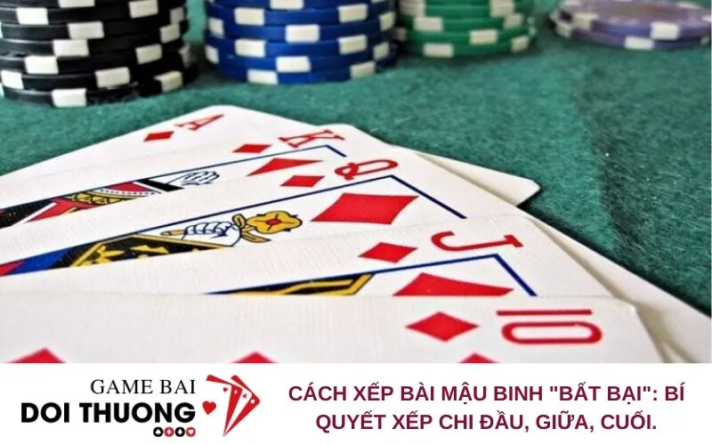 Cách Xếp Bài Mậu Binh "Bất Bại": Bí Quyết Xếp Chi Đầu, Giữa, Cuối.