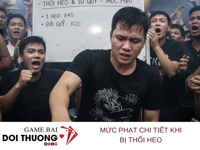 Mức phạt chi tiết khi bị Thối Heo